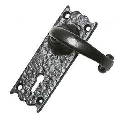 Kirkpatrick lever handle and backplate